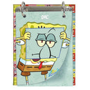 Caderno Argolado Mini Bob Esponja Escolar 80 folhas Anotações Nickelodeon Ponto Criativo