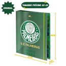 Caderno Argolado Fichário Universitário A4 Time Palmeiras DAC Escolar Volta às Aulas 48 Folhas