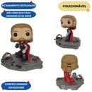 Boneco Funko Pop Thor Avangers Assemble Thor Deluxe 587 Colecionável Marvel Geek Presente Original