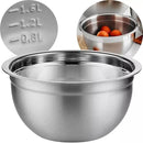 Tigela Ke Home Mixing Bowl Multiuso Aço Inox 22 Centímetros Megalomania