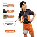 Fantasia Naruto Uzumaki Infantil Cosplay Bandana Menino Festa Criança Anime