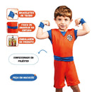 Fantasia Roupa Infantil Goku Dragon Ball Cosplay Menino Festa Diversão Criança Carnaval