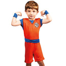 Fantasia Roupa Infantil Goku Dragon Ball Cosplay Menino Festa Diversão Criança Carnaval