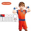 Fantasia Roupa Infantil Goku Dragon Ball Cosplay Menino Festa Diversão Criança Carnaval