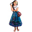 Fantasia Mirabel Encanto Bolsa Oculos Vestido Festa Diversão Criança Menina Disney Oficial
