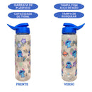Garrafa Squeeze 750ml Stitch Disney Passeio Diversão Volta as Aulas Academia Transparente Ponto Criativo