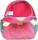 Mochila de Costas Infantil Unicórnio Rosa Animais Escolar Menina - Clio Pets Megalomania