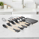 Kit De Utensilios California Preto Cozinha Completo Faca Qualidade Superior Ke Home