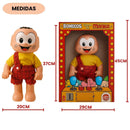 Boneco Cascão Turma da Mônica Tradicional Brinquedo Infantil Original Presente Criança Coleção Ponto Criativo