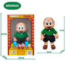 Boneco Infantil Cebolinha Turma Da Monica Tradicional Magali Crianças Brincadeira Diversão Quadrinho