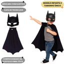 Brinquedo Mascara e Capa Batman Infantil DC Comics Festa Geek Super Herói Liga da Justiça