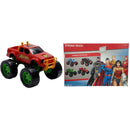 Brinquedo Veículo Roda Livre Strong Truck Picape Liga Justiça Superman Batman Lanterna Verde Robin Megalomania