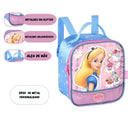 Lancheira Térmica Alice No País Das Maravilhas Disney Princesa Rosa Feminina Meninas Escolar
