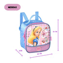 Lancheira Térmica Alice No País Das Maravilhas Disney Princesa Rosa Feminina Meninas Escolar
