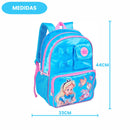 Mochila de Costas Alice no País das Maravilhas Menina Disney Escolar Volta as Aulas Infantil
