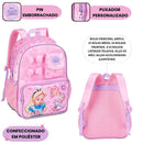 Mochila de Costas Alice no País das Maravilhas Menina Disney Escolar Volta as Aulas Infantil