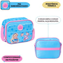 Lancheira Térmica Alice no Pais das Maravihas Disney Infantil Menina Escolar Passeio Viagem