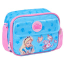 Lancheira Térmica Alice no Pais das Maravihas Disney Infantil Menina Escolar Passeio Viagem