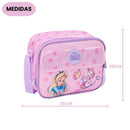 Lancheira Térmica Alice no Pais das Maravihas Disney Infantil Menina Escolar Passeio Viagem