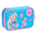 Estojo Box Alice no País das Maravilhas Escolar Volta as Aulas Infantil 100 Pens Disney Prático