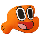 Almofada 3D Formato Darwin Laranja Cartoon Network Ponto Criativo