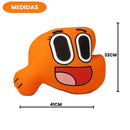 Almofada 3D Formato Darwin Laranja Cartoon Network Ponto Criativo