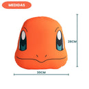 Almofada 3D Pokemon Charmander Cosplay Laranja Geek Presente Decoração Megalomania