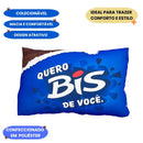 Almofada BomBom BIS Chocolate Dia dos Namorados Presente Decoração Love Supresa Criativo