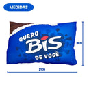 Almofada BomBom BIS Chocolate Dia dos Namorados Presente Decoração Love Supresa Criativo