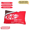Almofada BomBom Kit Kat Presente Chocolate Dia dos Namorados Decoração Love Criativo