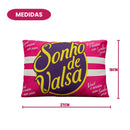 Almofada BomBom Sonho de Valsa Chocolate Dia dos Namorados Decoração Love Criativo Presente
