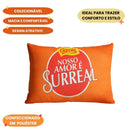 Almofada BomBom Nosso Amor Surreal Chocolate Garoto Dia Namorados Decoração Love Criativo Presente