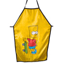 Avental Bart Simpson Churrasco Chef Diversão Amigo Presente Pai Jantar