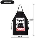 Avental Cozinha Breaking Bad Serie Heisenberg Churrasco Presente Amigos Família