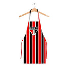 Avental Masculino São Paulo Tricolor Churrasco Futebol Pai Presente Cozinha Churrasqueiro Jogo Ponto Criativo