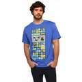 Camiseta Unissex Batman Emblemas Azul Adulto DC Comics Nerd Geek Presente Exclusivo Super Heroi