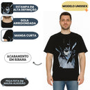 Camiseta Unissex Batman Adulto Dc Comics Geek Nerd Morcego Cavaleiro das Trevas