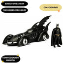 Brinquedo Batmobile Batmovel Batman Dc Comics Colecionável Geek Forever Carro Gotham City Jada