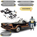 Brinquedo Batmobile Batman Tv Classic Die Cast Kit Colecionável Dc Comics Jada