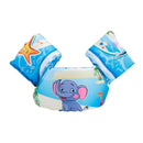 Boia Colete Inflável Infantil Elefante Azul Clara Mar Praia Piscina Sol Verão Férias Criança Flutuador