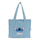Bolsa Jeans Disney Stitch Juvenil Feminino Resistente Espaçosa Moderna Durável Estilosa Passeio