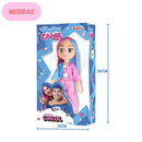 Boneca Carol Youtuber Infantil Brinquedo Meninas Divertido Presente Articulada Brincadeira