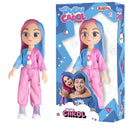 Boneca Carol Youtuber Infantil Brinquedo Meninas Divertido Presente Articulada Brincadeira