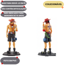 Boneco Figura de Ação Estatua Anime One Piece Portgas D.ACE