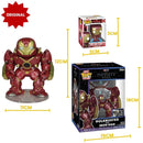 Boneco Funko Pop Hulkbuster With Iron Man Marvel Colecionável Geek Super Herói Original