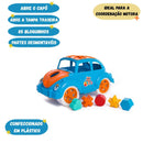 Brinquedo Carrinho Educativo Formas Geométricas Bebê Infantil Presente Criança Didático Diversão