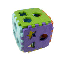 Brinquedo Educativo de Encaixar Cubo Educa Mais Didático Criança Infantil