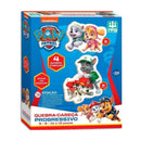 Brinquedo Quebra Cabeça Patrulha Canina Progressivo Nig