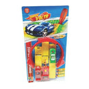 Brinquedo Super Volta Looping Carrinhos Pista Botão Arranque Criança Menino Brincadeira Corrida
