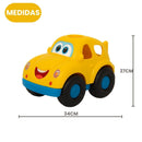 Brinquedo Geometrix Carrinho Didático Educativo Mundo Mágico Encaixe Menino Brincadeira Criança